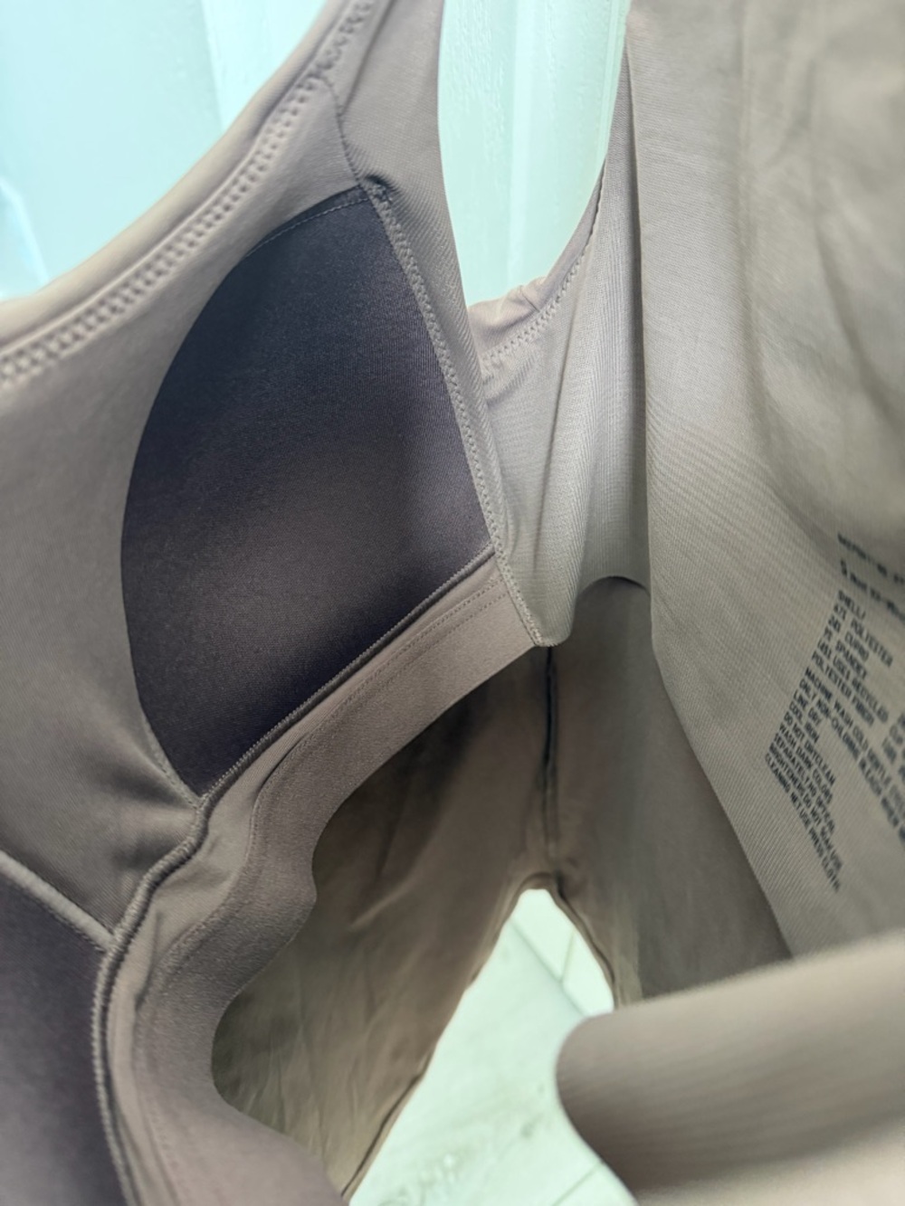 UNIQLO Women AIRism Scoop Neck bra top - Mauve - Picture 4 of 4